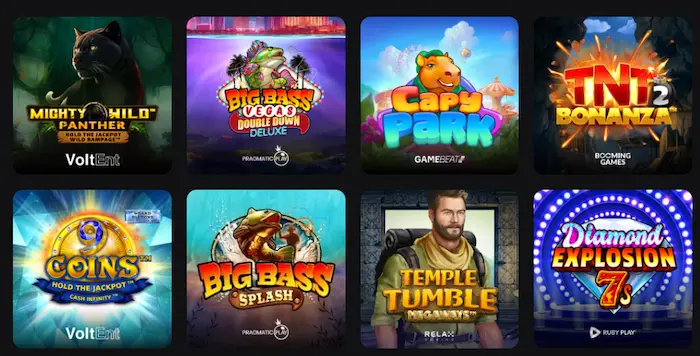Tip-Top Casino games