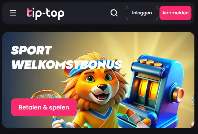 TipTopBet Casino Netherlands bonus